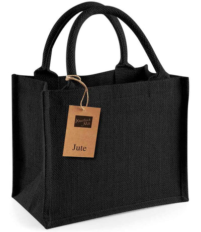 Westford Mill Jute Mini Gift Bag black