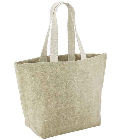 Westford Mill Soft Washed Jute Beach Bag natural