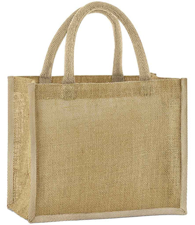 Westford Mill Natural Starched Jute Midi Tote Bag natural