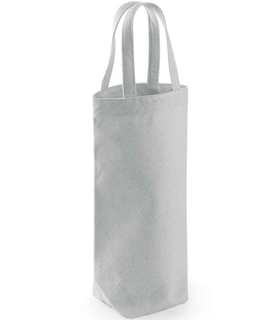Westford Mill Fairtrade Cotton Bottle Bag light grey