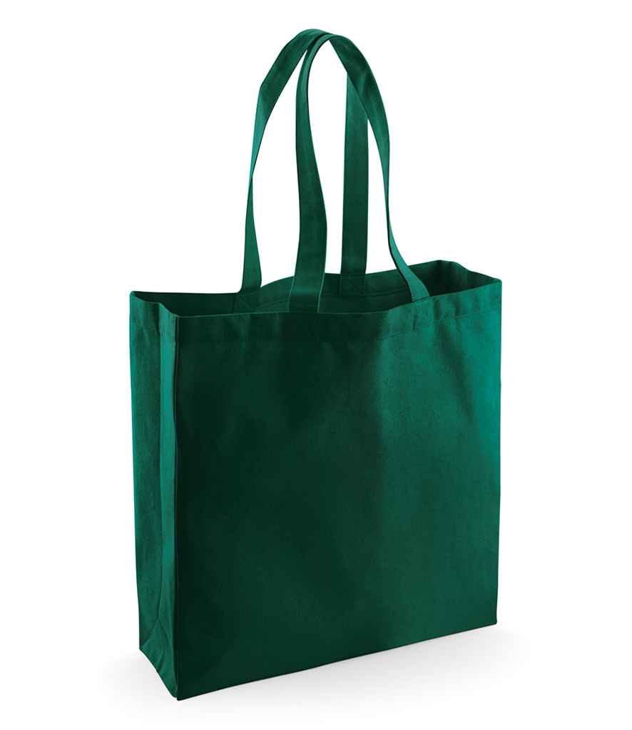 Westford Mill Fairtrade Cotton Classic Shopper bottle green