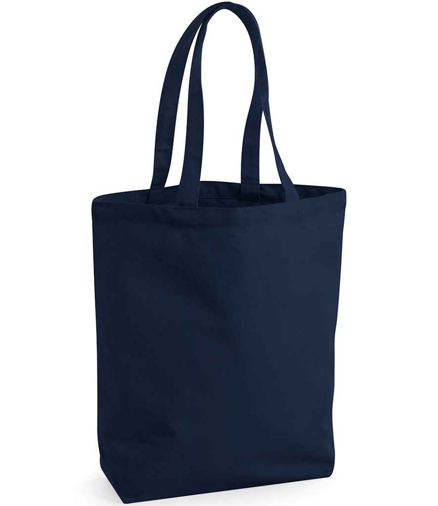 Westford Mill Fairtrade Cotton Camden Shopper navy