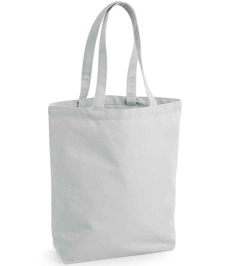 Westford Mill Fairtrade Cotton Camden Shopper light grey