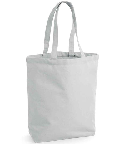 Westford Mill Fairtrade Cotton Camden Shopper light grey