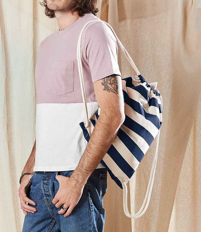 Westford Mill Nautical Gymsac natural/navy
