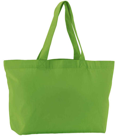 Westford Mill EarthAware® Organic Twill Shopper apple green