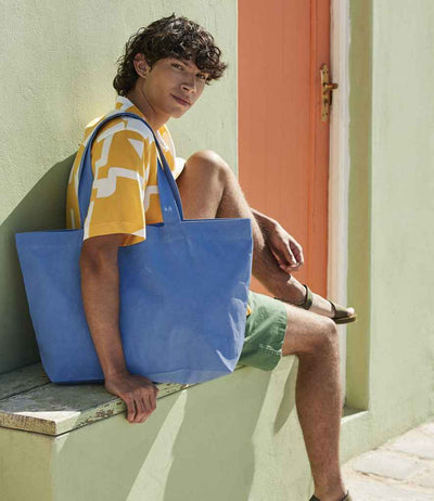 Westford Mill EarthAware® Organic Twill Shopper cornflower