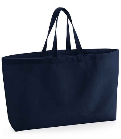 Westford Mill Oversized Canvas Tote Bag navy
