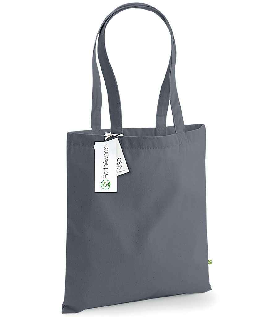 Westford Mill EarthAware® Organic Bag For Life graphite grey