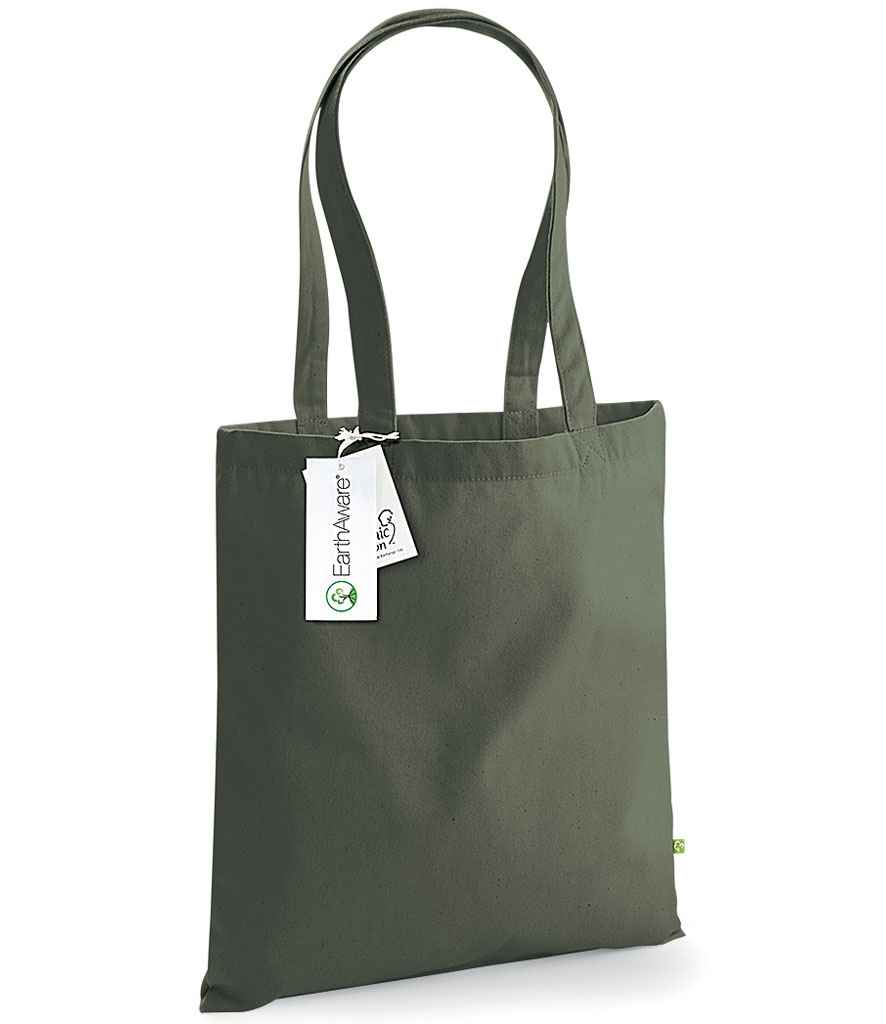 Westford Mill EarthAware® Organic Bag For Life olive green