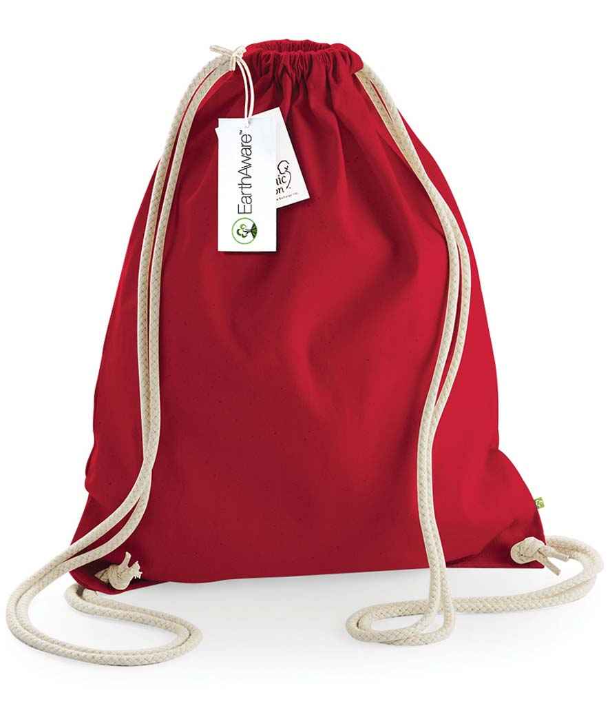 Westford Mill EarthAware® Organic Gymsac red