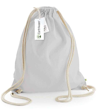 Westford Mill EarthAware® Organic Gymsac light grey