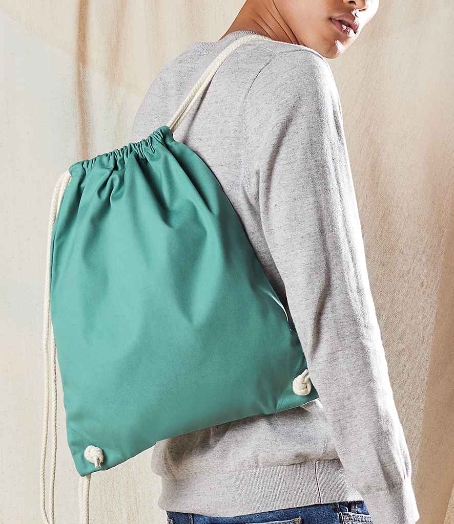 Westford Mill EarthAware® Organic Gymsac sage green