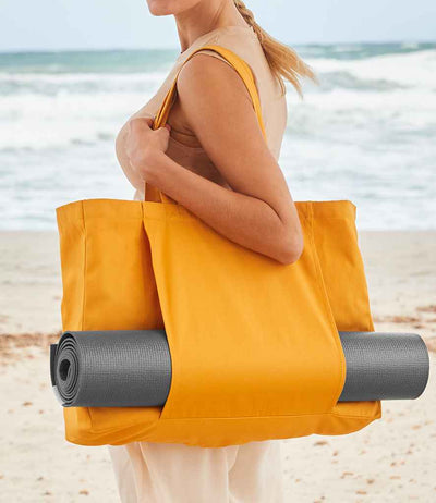 Westford Mill EarthAware® Organic Yoga Tote Bag yellow