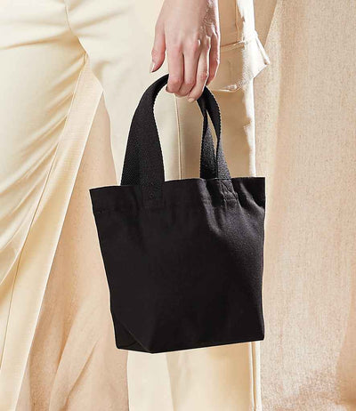 Westford Mill EarthAware® Organic Marina Mini Tote Bag black