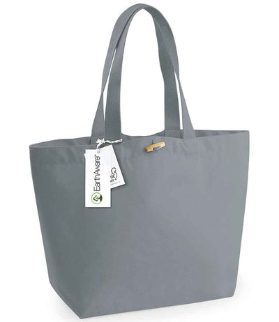 Westford Mill EarthAware® Organic Marina Tote XL Bag grey