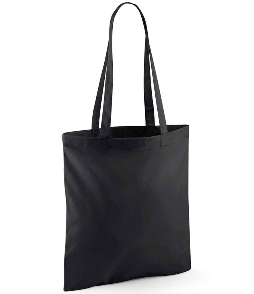 Westford Mill Recycled Cotton Tote Bag black