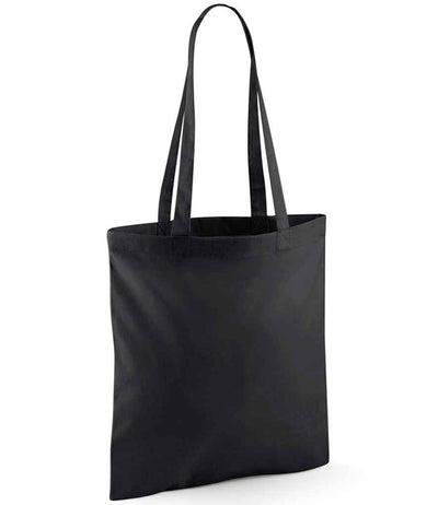 Westford Mill Recycled Cotton Tote Bag black
