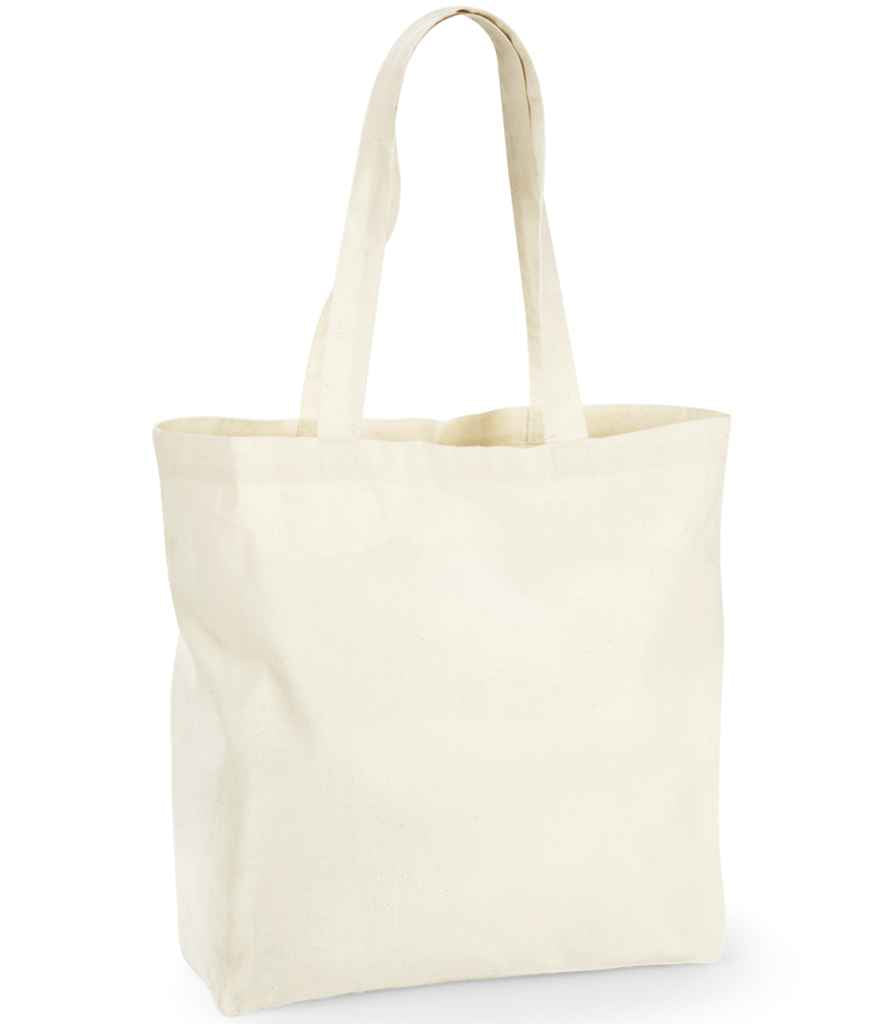 Westford Mill Recycled Cotton Maxi Tote Bag natural