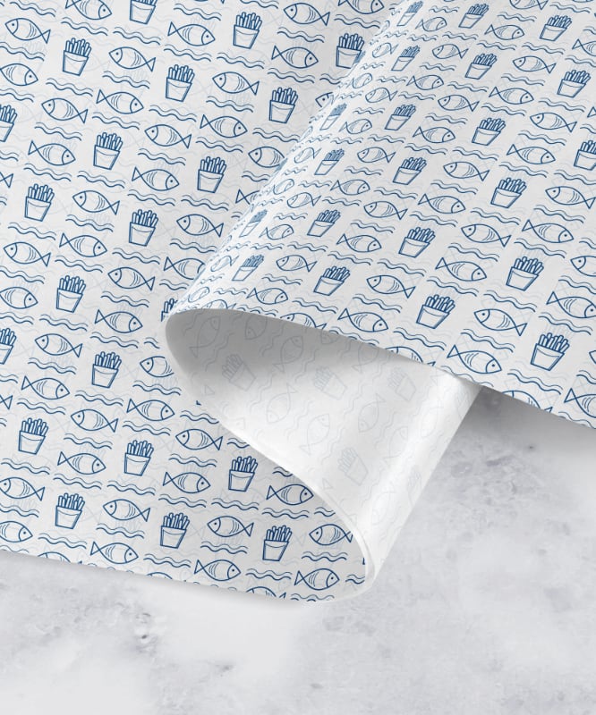 White 40gsm Greaseproof Paper - 210x148mm