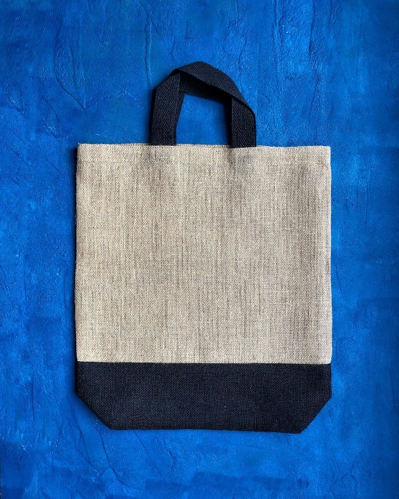 Jute Two Tone Shopper